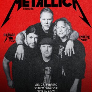 METALLICA TRIBUTE – NOCHE DE THRASH & PODER