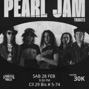 PEARL JAM TRIBUTE – UNA NOCHE DE GRUNGE Y CATARSIS